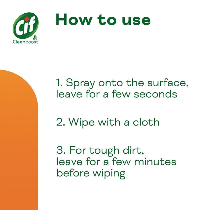 Cif Power & Shine Kitchen Spray, 700ml - Image 4